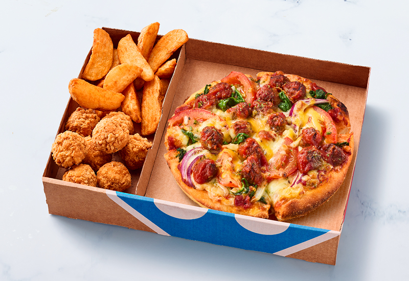My Domino's Box Meatball Marinara